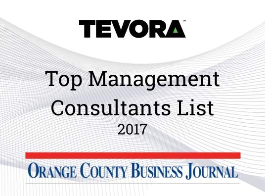 Featured image for post Tevora Recognized by OC Business Journal