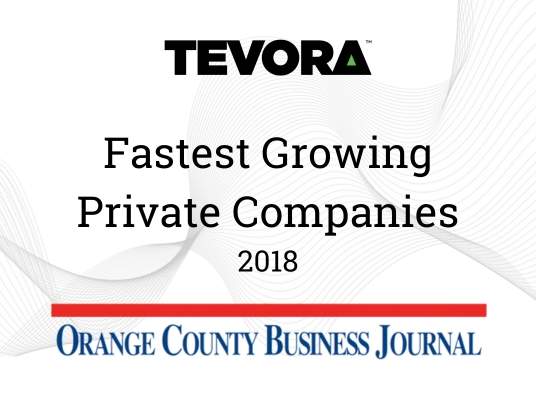 Featured image for post Tevora Named Fastest-Growing Private Company