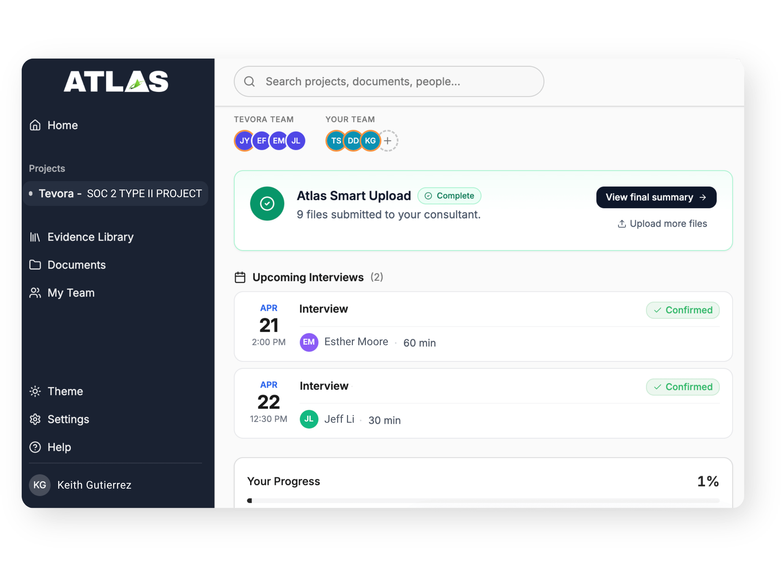 Screenshot of Atlas by Tevora